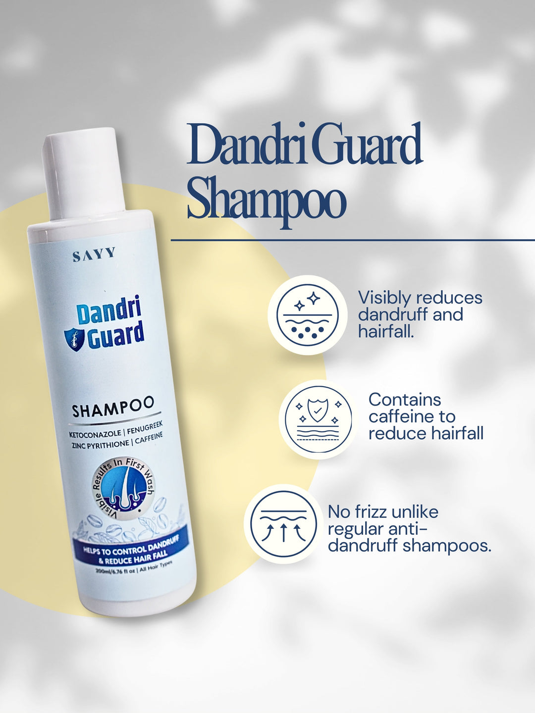 SAYY Dandri Guard Anti Dandruff Shampoo - 200 ml - product image 2