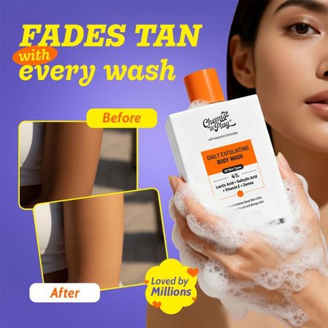 Chemist At Play 4% Exfoliating Body Wash with Lactic Acid &amp; Salicylic Acid - product image 5