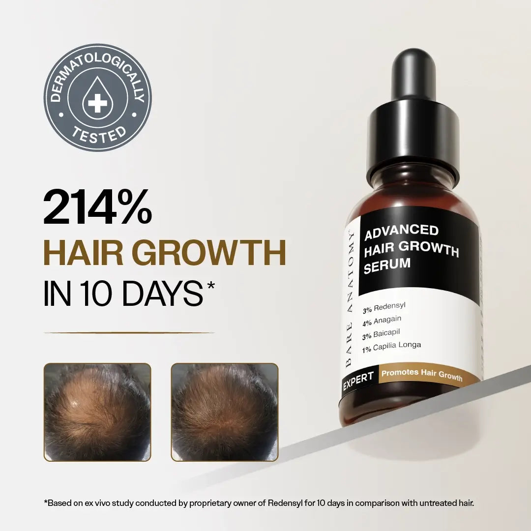 Hair Growth Serum (30 ml | Pack of 2) &amp; Scalp Massager Hair Growth Combo - product image 7