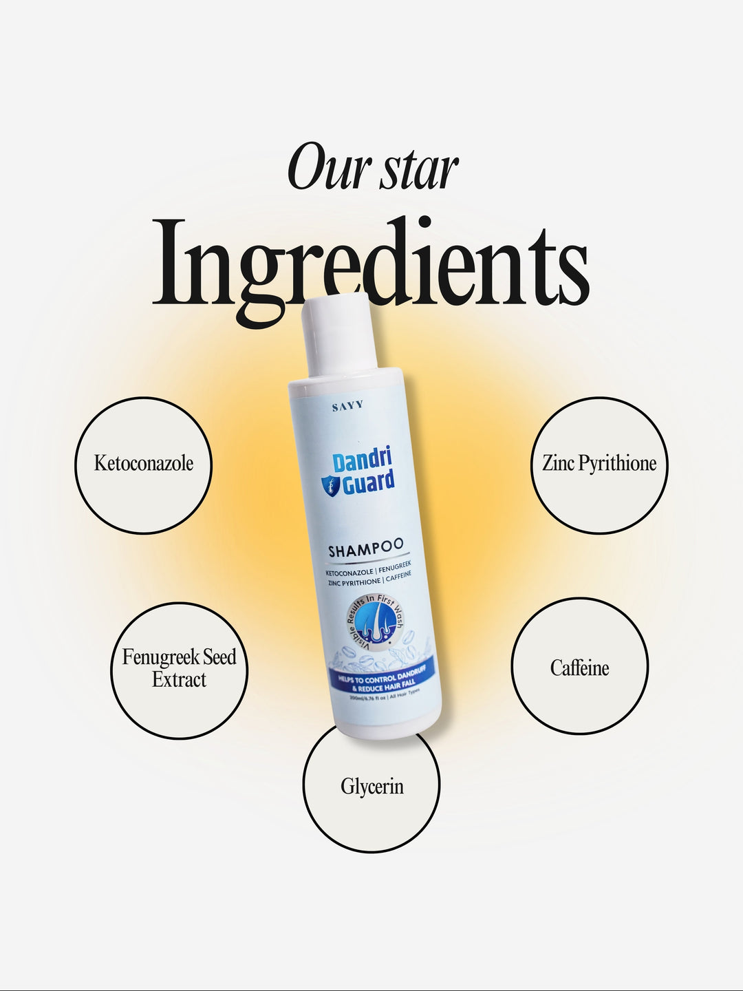 SAYY Dandri Guard Anti Dandruff Shampoo - 200 ml - product image 6