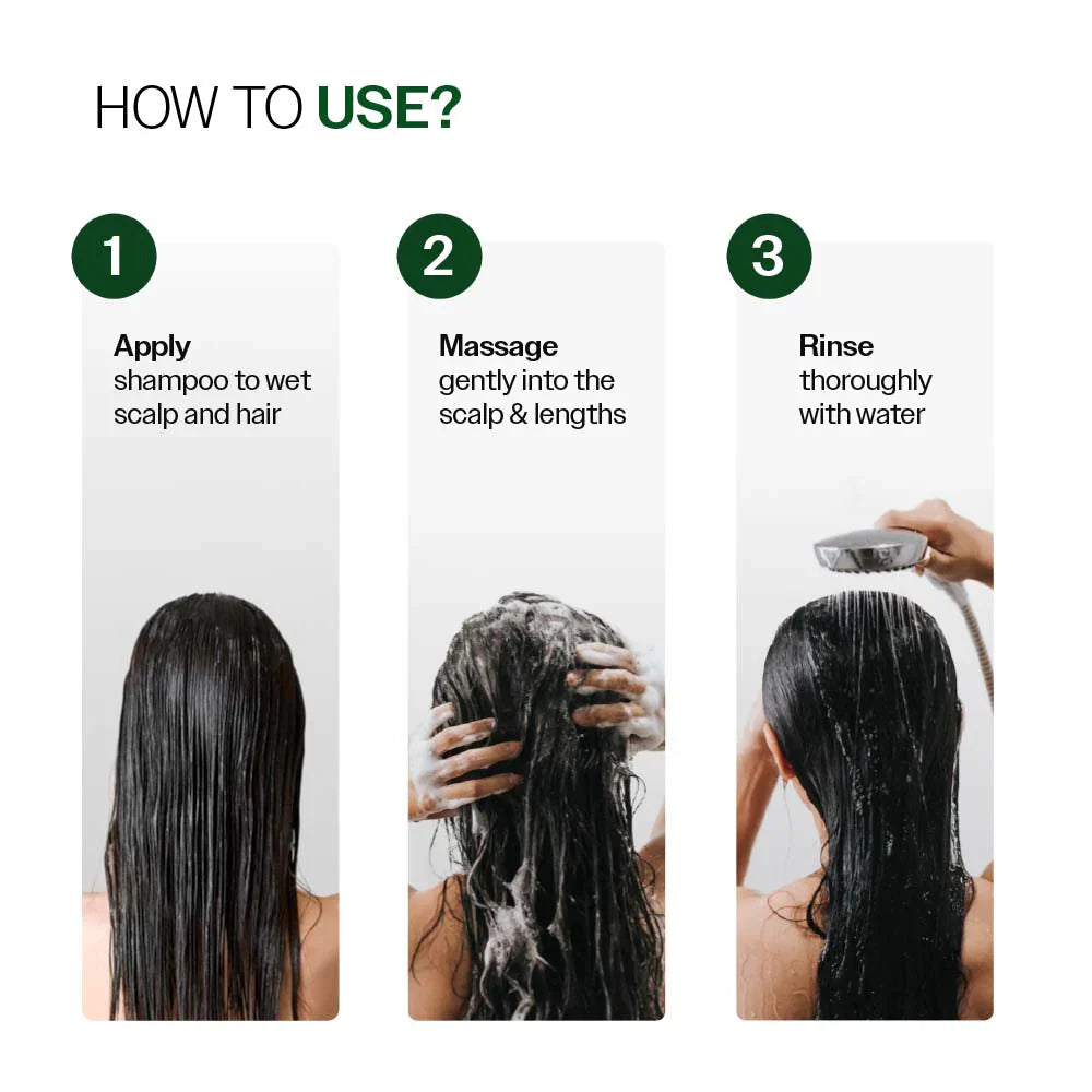 Anti Dandruff Shampoo with Salicylic Acid, Piroctone Olamine &amp; Biotin - 250ml - product image 5