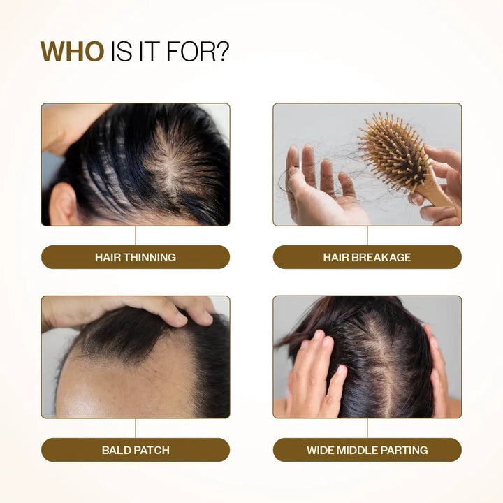 Hair Growth Serum (30 ml | Pack of 2) &amp; Scalp Massager Hair Growth Combo - product image 2