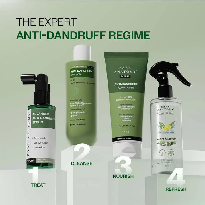 Anti Dandruff Shampoo with Salicylic Acid, Piroctone Olamine &amp; Biotin - 250ml - product image 4