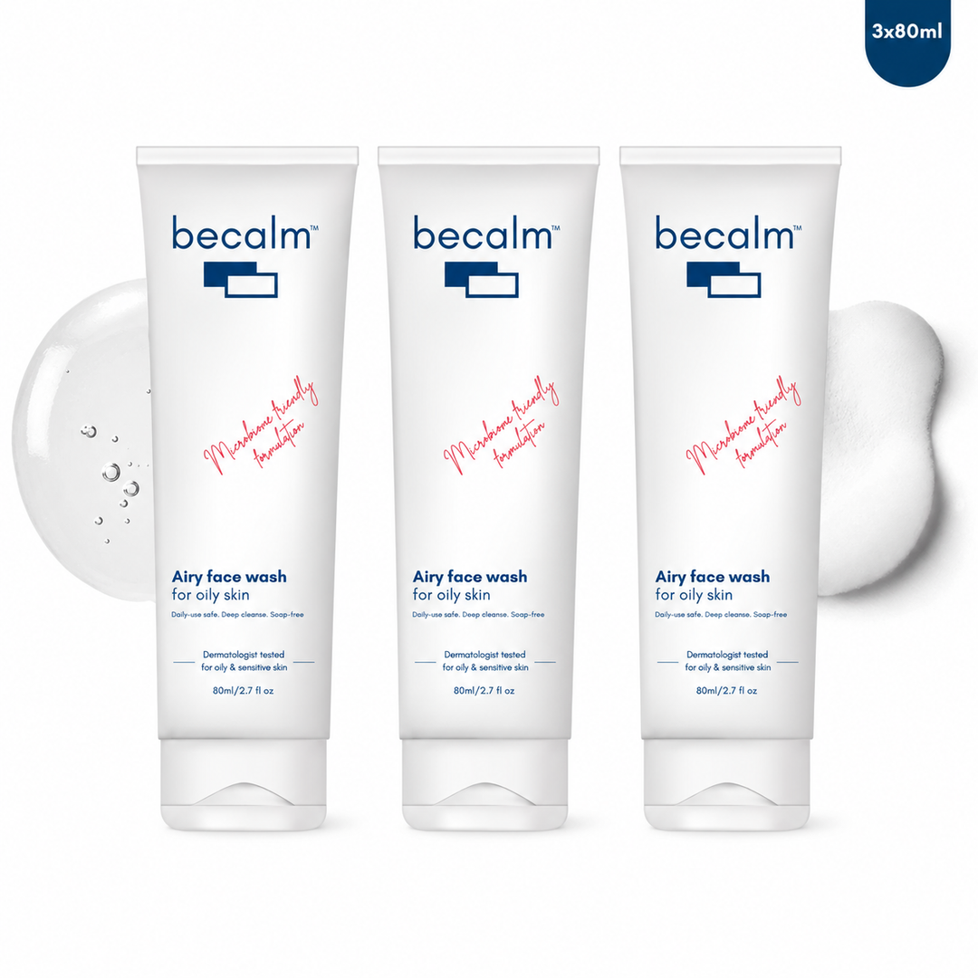 Becalm Airy Salicylic Acid Face Wash For Oily Skin