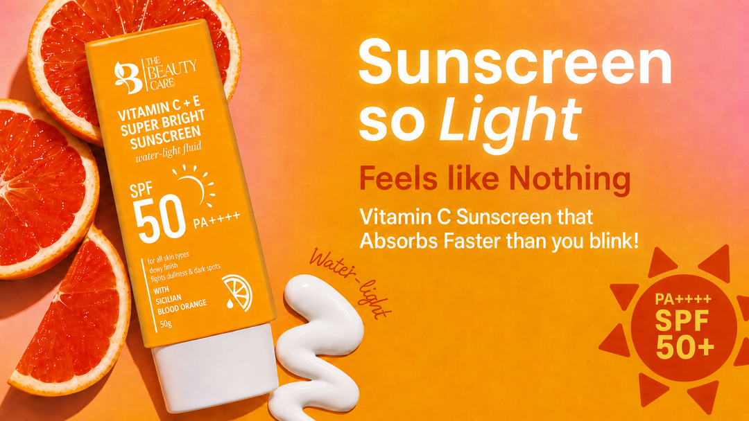 Vitamin C + E Sunscreen SPF 50+ PA++++ – 50g