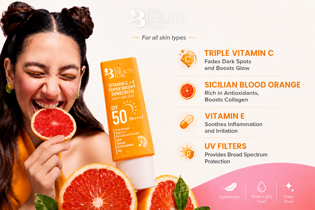 Vitamin C + E Sunscreen SPF 50+ PA++++ – 50g