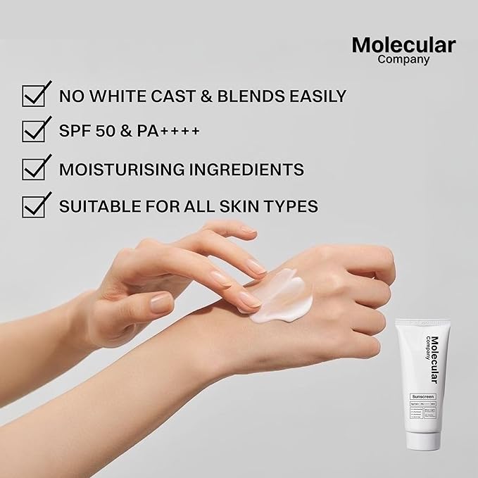 Molecular Company Sunscreen SPF 50+ PA++++ - 50g