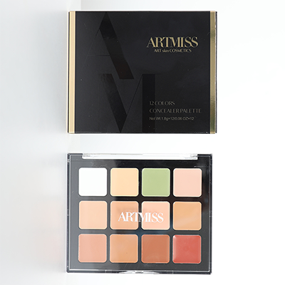 ARTMISS 12 Colors Concealer Palette for color correction