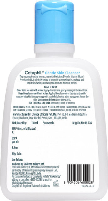 Cetaphil Gentle Skin Cleanser for Dry to Normal, Sensitive Skin - product image 10